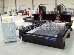 青岛胶南双头立体多功能石材雕刻机HW-1325-2Z