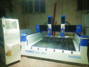 青岛胶南HW1825双头重型石材雕刻机