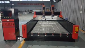 青岛胶南HW-1825双头重型浮雕石材雕刻机